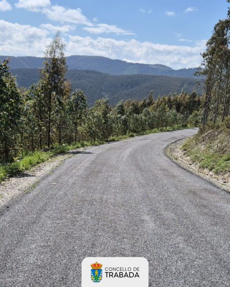 O Concello de Trabada mellora a rede viaria municipal en varios barrios do municipio
