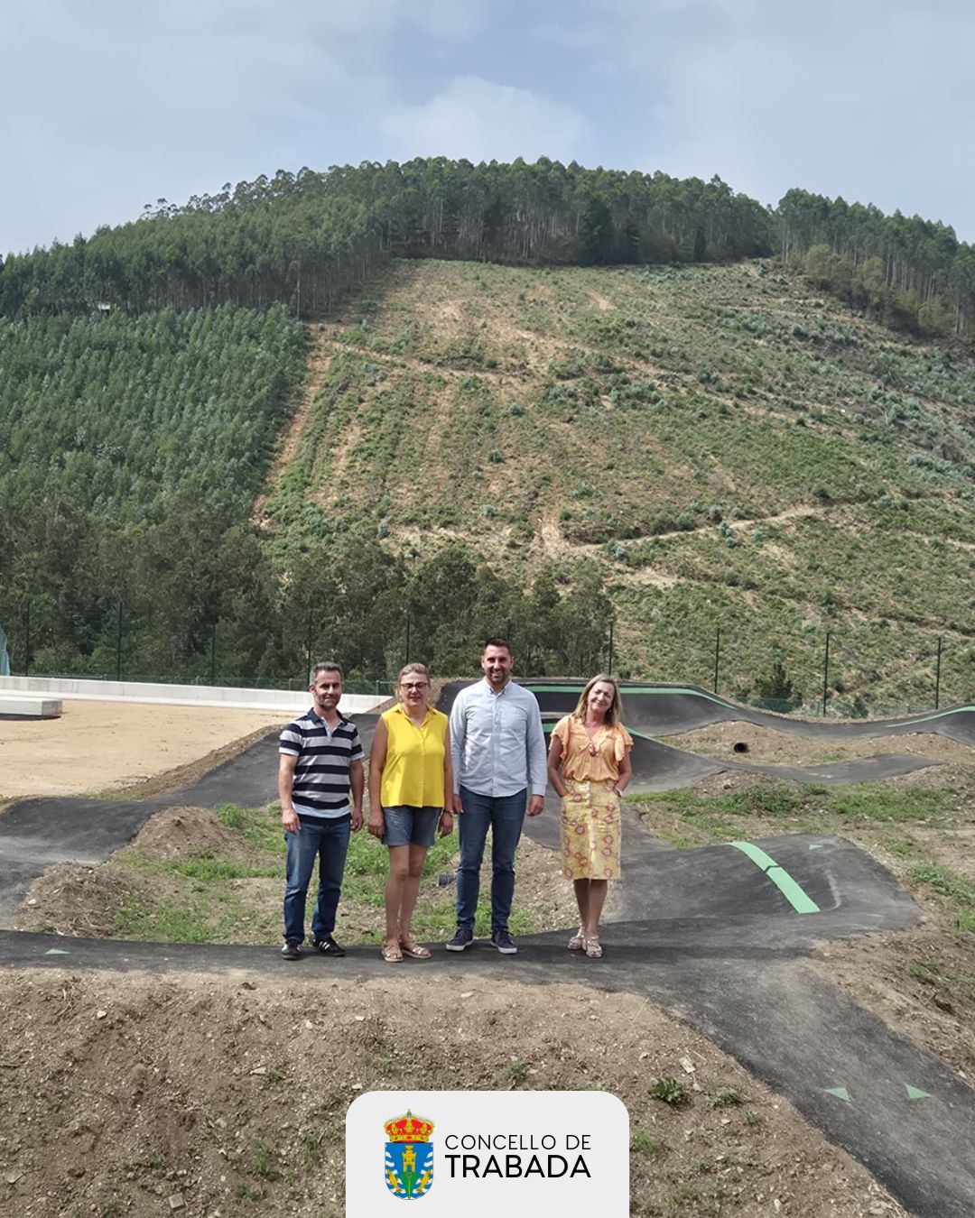 Trabada estrea o seu primeiro circuíto de pump track
