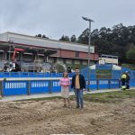 O Concello de Trabada inicia as obras de ampliación e mellora da zona verde no complexo deportivo municipal
