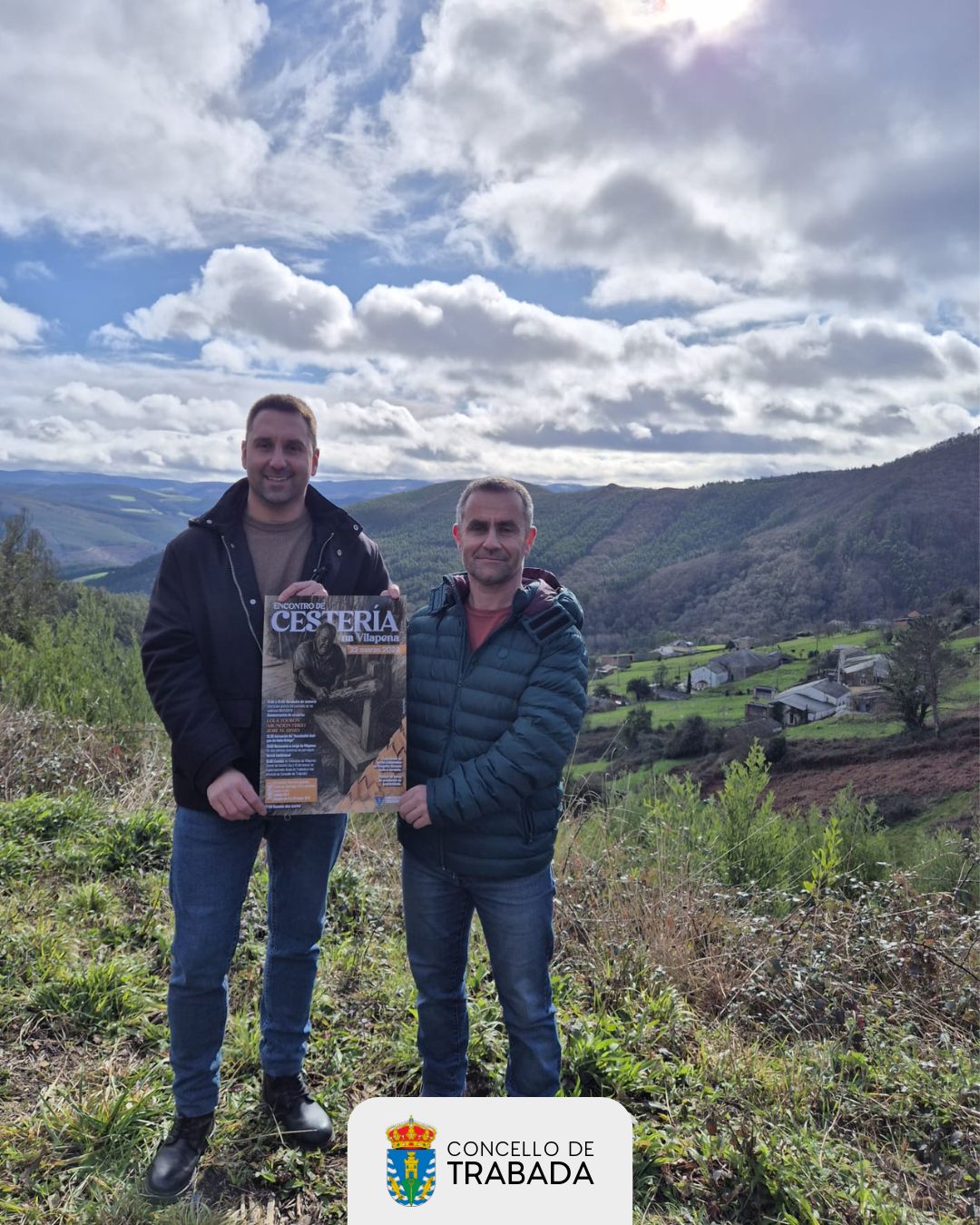 O Concello de Trabada organiza para o 22 de marzo o I Encontro de Cestería na Vilapena