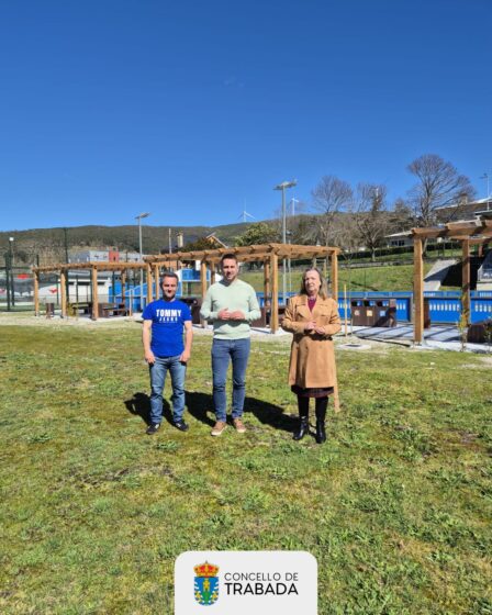 O Concello de Trabada solicita unha subvención para a creación dunha área de autocaravanas no complexo deportivo