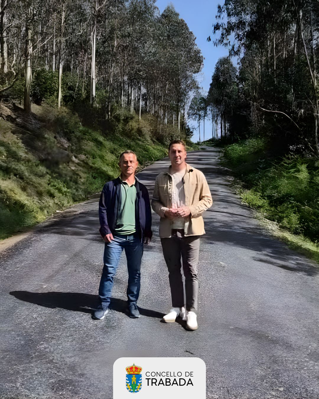 O Concello de Trabada remata novas melloras en vías municipais das parroquias de Vilaformán e Vilapena