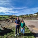 O Concello de Trabada inicia as obras de mellora dos accesos á antiga escola de Fórnea
