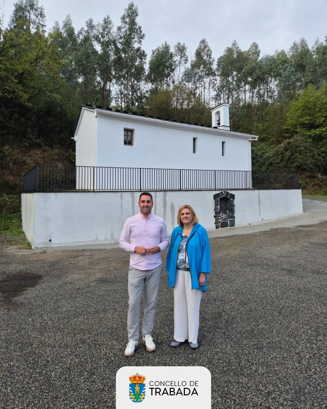 Rematan as obras de mellora da contorna da capela de San Miguel en Vilapercide